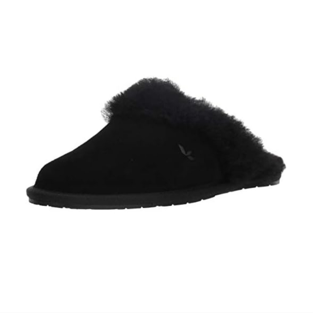 Koolaburra by UGG Milo Slipper Black Women's Size 6